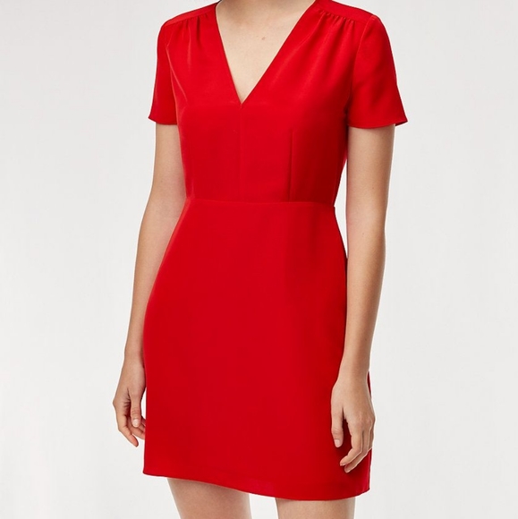 Wilfred Bluebell Red Dress - Picture 1 of 5